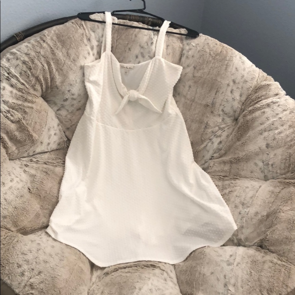 White summer dress